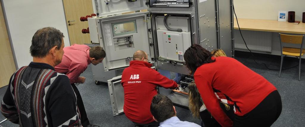 Training Module O406 UniGear ZS1 installation and maintenance Training participants are usually service engineers, installation and maintenance personnel of electrical installation or operation