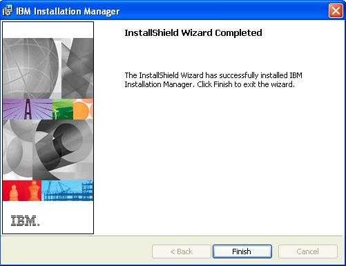 7. When the InstallShield Wizard has done press Finish. 8. The Install Packages window will appears.