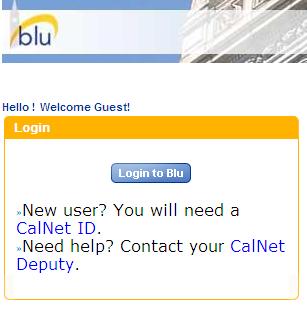 Blu Careers Portal On the Blu homepage, click the Login to Blu button