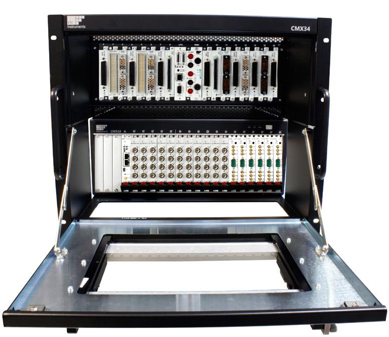 Traditional rack-mount options with front and rear support brackets are available.
