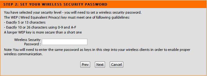Automatically: Select this option to automatically generate the router s network key. Manually: Select this option to manually enter your network key.