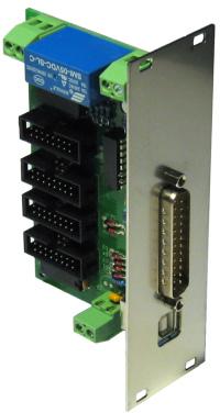 Introduction VSD-E Parallel interface is a breakout board designed to ease connection of up to four VSD-E drives in single D-Sub 25 connector.