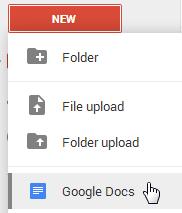 Create a document From the Google Docs home screen, click the Create new document button in the lower right corner of your screen.