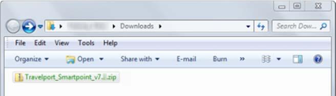 By default, the files are saved to the Downloads folder on the Windows Desktop.
