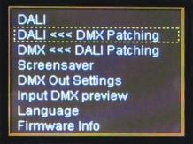When the PX255 is working in mode DALI to DMX-512 signal conversion it simulates the work of ballast (virtual ballast) allowing to any DALI controller identification of devices on the DALI line, thus