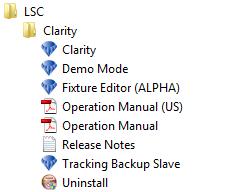 Clarity LSC QX/VX USB Driver Aladdin HASP SRM The Aladdin HASP SRM software is for the USB Dongle that contains your Clarity license.