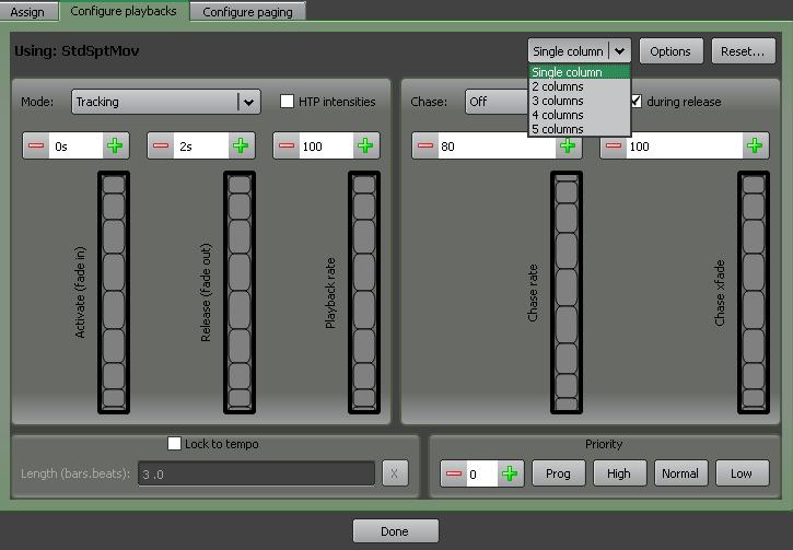 LX Console Controls Page 66 Clarity Tick or un-tick the page groups that you want included in the bookmark.