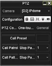 SECTION 5: PTZ CONTROLS SECTION 5 PTZ Controls PTZ controls are used to control the features of PTZ cameras, and cameras that have some PTZ features, such as remote zoom iris control, and other