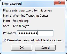 While attempting to connect, FileZilla may provide the following message. 1.