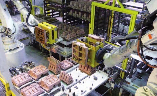 The casting machinery suppliers within VDMA have the know-how required for energy-efficient thermal process control low-emission mould and core