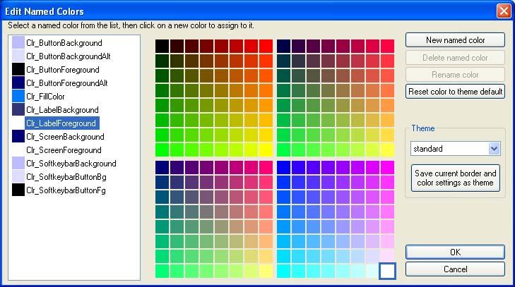 Templates, Resources, and Libraries Edit Named Colors ber of objects in the workspace. This improves color matching and helps to control the range of colors used.