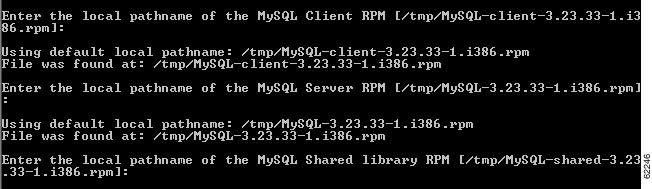Installing the MySQL Subscriber Database