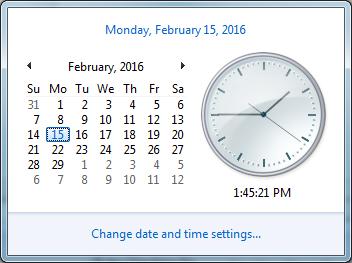 Setting the Time Zone in the Site Director ADS/ADX/ODS 1. In the lower-right corner of the ADS/ADX/ODS computer screen, click the time. The Date and Time Properties box appears (Figure 79).