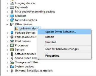 You may also update the driver manually if re-installation doesn t