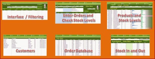 Order Matic: May I take your order? This is an awesome application. There is so much to learn here. This application will work in Microsoft Excel 2003 / 2007 / 2010 / 2013.