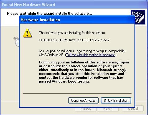 As shown in FIG (14) FIG (15) Driver installation finished, the system prompts that