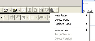 Delete a page from a document WX Delete a page from a document ApplicationXtender Web Access (WX) To delete a page: 1. Log into ApplicationXtender Web Access. 2.