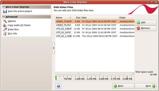 Compiling DVD-Videos 5 Compiling DVD-Videos This function is only available in the full version. You can always upgrade your Essentials version at www.nero.