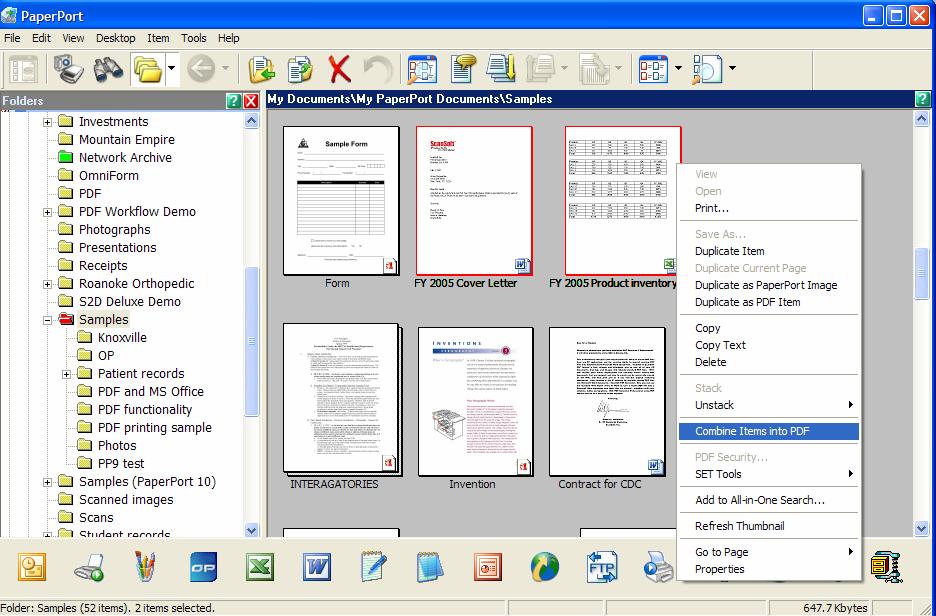 To stack, or combine, two PDF images one on top of the other to create a new document, you can either: Select one PDF and then drag that image with the mouse on top of the other PDF file.