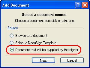 Selecting documents Recognize Unrecognized Documents Now Compares, matches and applies templates against any source document in the envelope which as yet have no template applied.