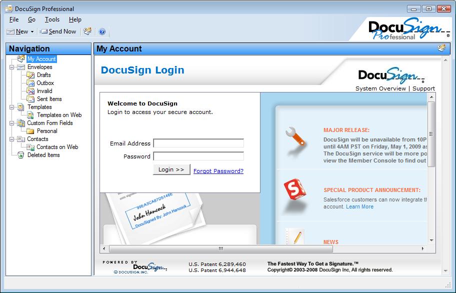 Recover an invalid envelope When an envelope is sent, the DocuSign Service validates the recipient name and email address. It also checks for completion of required fields.