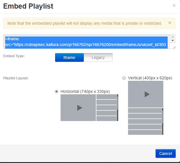 Curse Playlists 6. Chse the Embed Type cde t be generated, iframe r legacy, the Playlist Layut. The embed cde is autmatically generated.