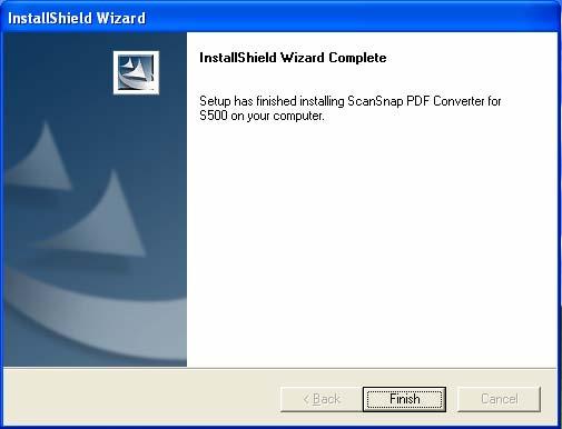 Now the installation of PDF Converter is complete.