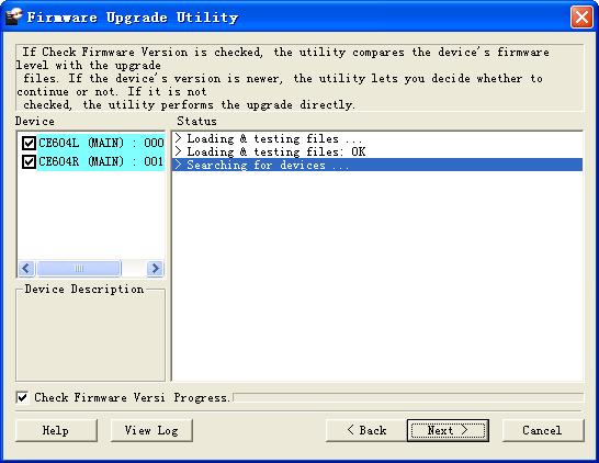 Starting the Upgrade To upgrade your firmware: 1. Run the downloaded Firmware Upgrade Package file (CE604L_ATEN_Vx.x.xxx.