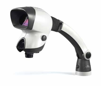 with quick change turret allows users to switch between low magnification inspection and high magnification fine detail tasks Bright white, true color, LED illumination providing up to 10,000 hours