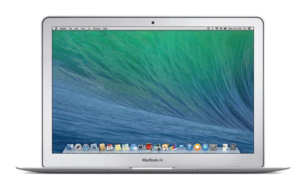 Apple Macbook Air 13 Intel Core i5 processor OS X 10.9 Mavericks 8GB RAM 256GB Solid State Storage 13.