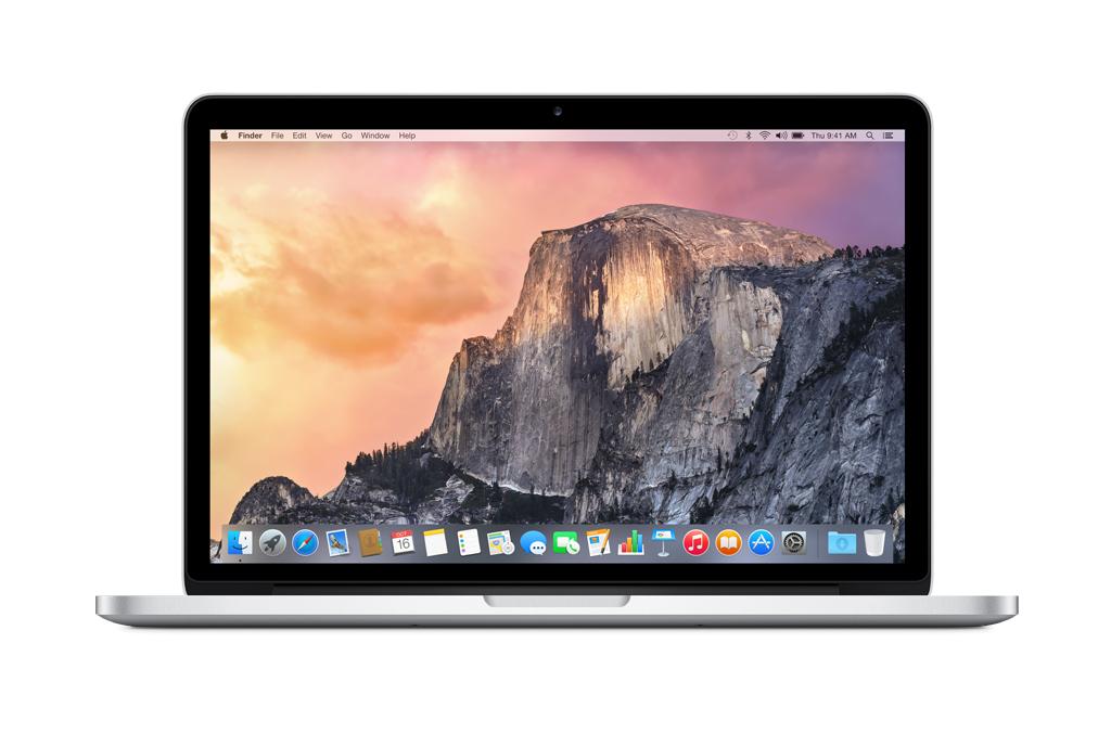 Apple Macbook Pro 13 Intel Core i5 processor OS X Yosemite 8GB 1866Mhz LPDDR3 SDRAM 256GB PCIE-Based Flash Storage 13
