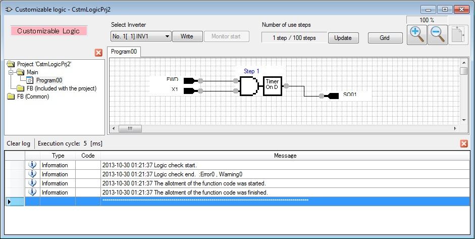 2.4.5.2. Automatic Step No. Assignment (Function Check) Automatic step number assignment can be executed after function circuit creation.
