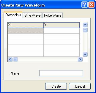 Signal Integrity tutorial 3. Create a new signal waveform and click on Create and the waveform will be added to the available waveform list in the SimData panel. 4.