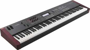 The Bass Station II has 25 full-sized keys that are velocitysensitive and have assignable aftertouch. MIDI and USB connections allow integration w/other synths and computers. BASS-STATION-II.