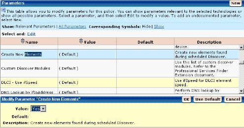 Synchronized Discovery Note: You can also Edit, Copy or Delete a policy from this menu. The Create Discover Policy pane appears. 6. Select the options you want to create a policy.