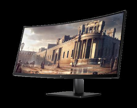 HP Z Specialty HP Z38c Completely immerse yourself in the expansive elegance of the HP Z38c Curved Display.