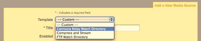 Also, make sure the Ensemble library has the same name as the Camtasia Relay presenter s username. This is IMPORTANT!