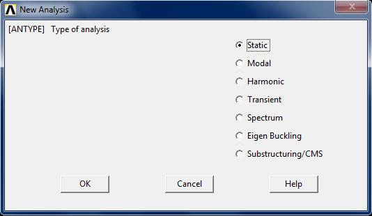 Solution There are two types of solution menus that ANSYS APDL provides; the Abridged solution menu and the Unabridged solution menu.