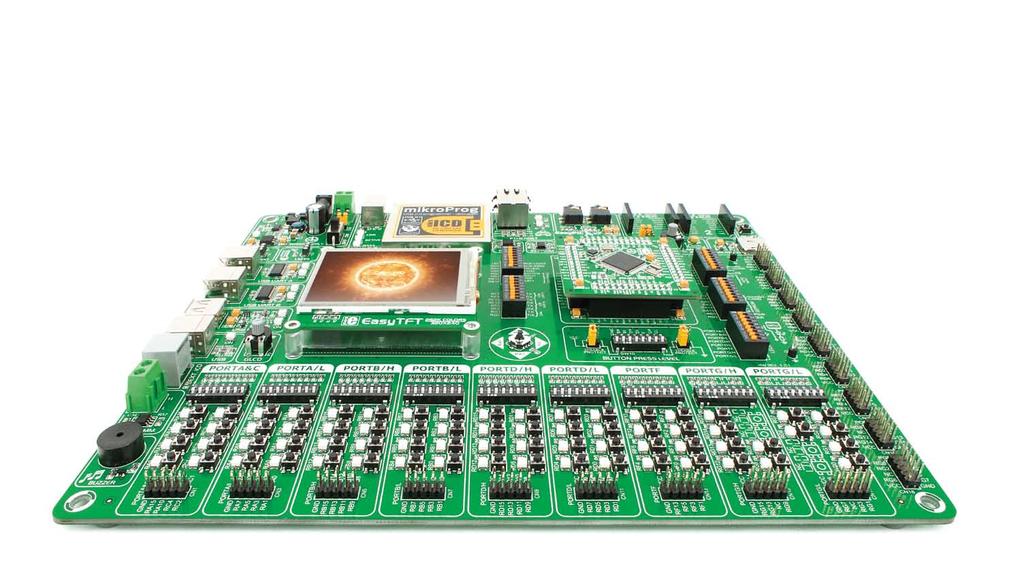 USER'S GUIDE microcontrollers supported PIC4, dspic and pic Many on-board modules Multimedia peripherals Easy-add extra