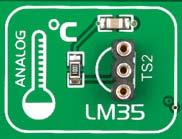 The LM5 thus has an advantage over linear temperature sensors calibrated in Kelvin, as the user is not required to subtract a large constant voltage from its output to obtain convenient Centigrade