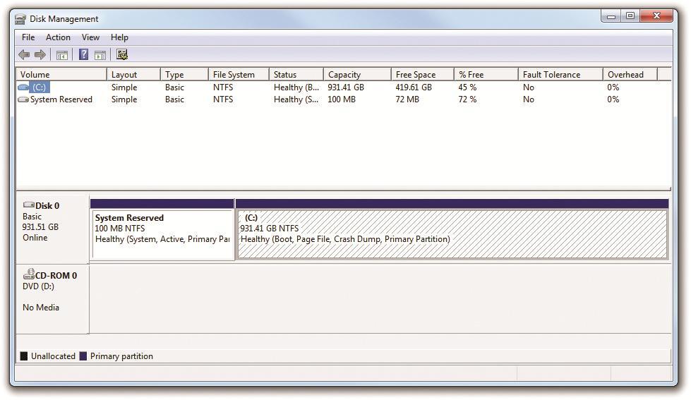 Partitioning and Formatting with the Installation Disc (continued)