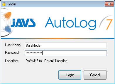 If the database goes down before you log in to AutoLog, you can still open the application by double-clicking the AutoLog icon located on the desktop.