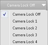 Camera Locks: (CT-4 only) Camera Locks give the user the ability to lock onto one camera.