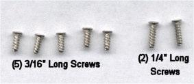 Figure 8 Figure 9 You should have these 7 screws set aside shown in Figure 10 while you now