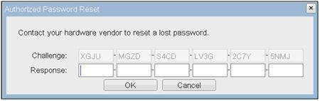 Chapter 4 Configuring the Device Figure 4-30 OSD: Authorized Password Reset Resetting the Parameters to Factory Defaults The Reset web page lets you reset configuration and permissions to factory