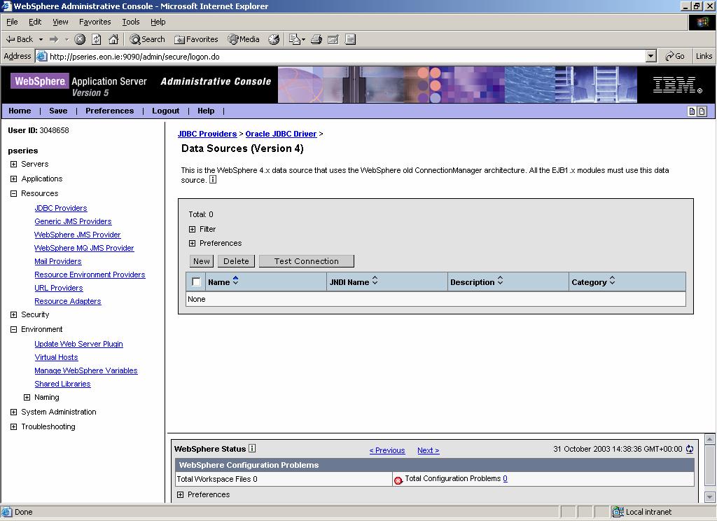 Installing on WebSphere 5.1!