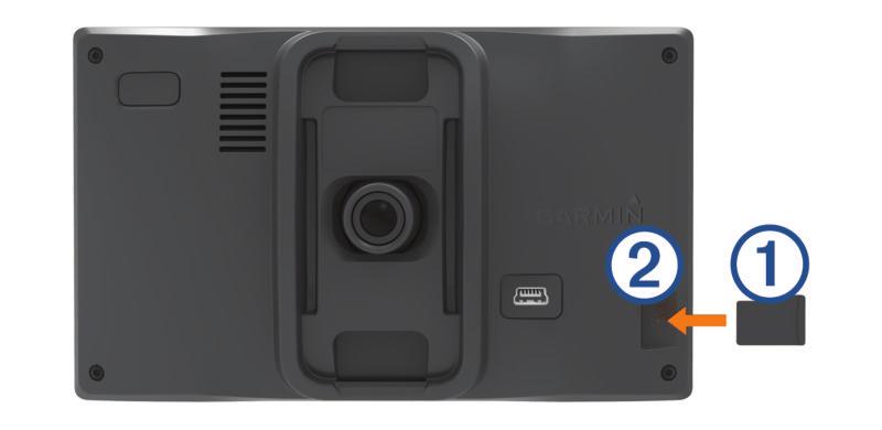 Mount the device in your vehicle and connect it to power (Mounting and Powering the Device in Your Vehicle, page 1). Align the dash camera (Aligning the Camera, page 2).
