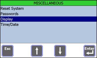 9.5 Miscellaneous 9.5 Miscellaneous Select Miscellaneous from the Setup Manager module and the screen in Figure 9.12 appears. Figure 9.12 Miscellaneous items Following are descriptions of each of these items.