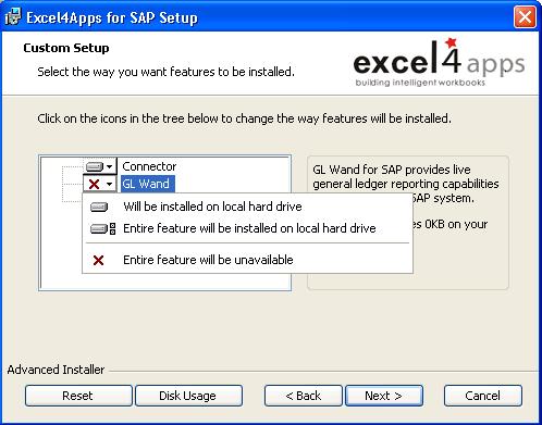 1. Open the Windows Add or remove programs option from the control panel. 2. Locate Excel4apps Wands (SAP) in the installed programs list. 3.