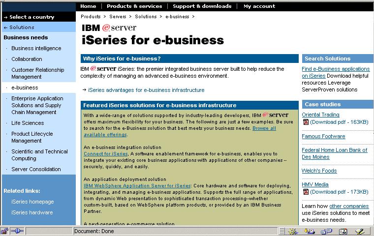 Additional references WebSphere Application Server for iseries -> http://www-1.ibm.